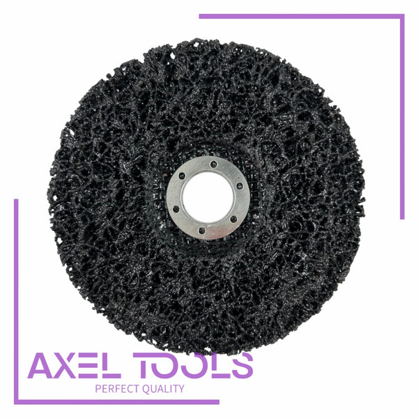 Круг Зачистной «Axel-Tools» Coral под УШМ, Чёрный, 100мм