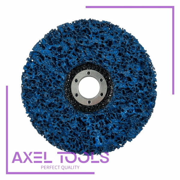 Круг Зачистной «Axel-Tools» Coral под УШМ, Синий, 115мм