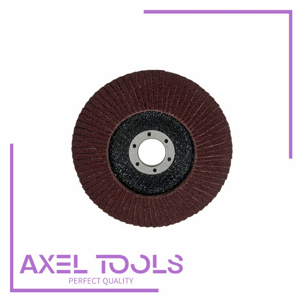 Круг Лепестковый «Axel-Tools» Flap A/O, Торцевой, 125мм, P60